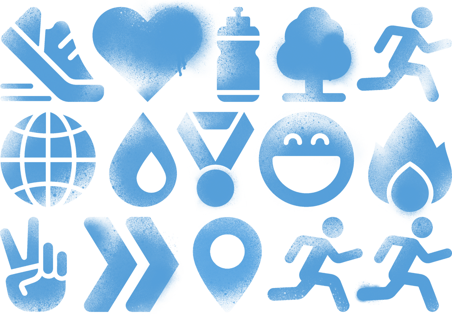 Identité visuelle BlueRun 2023