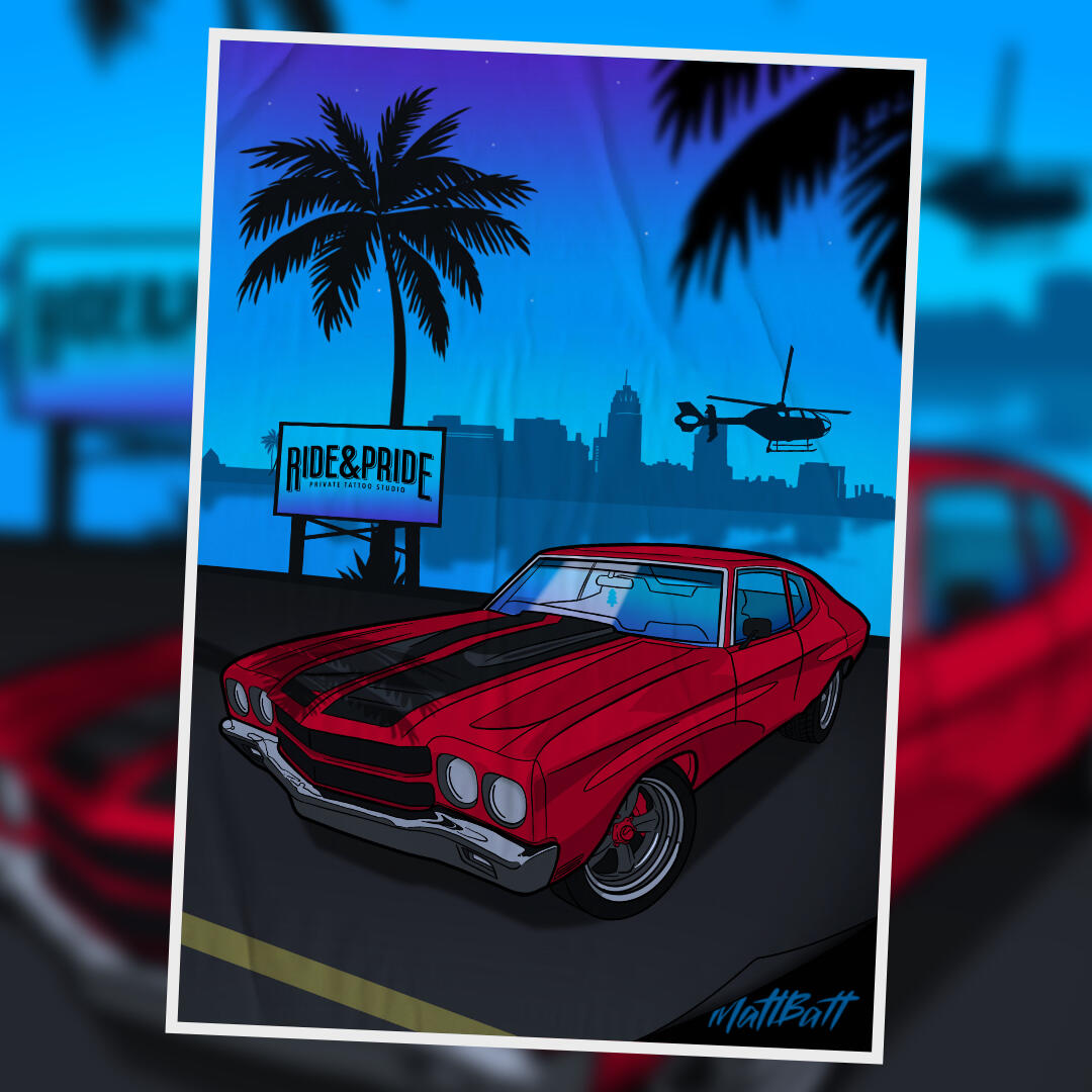 Illustration borne d'arcade